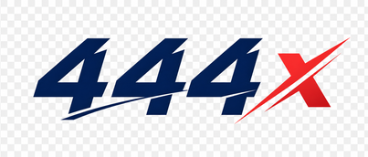444 x logo